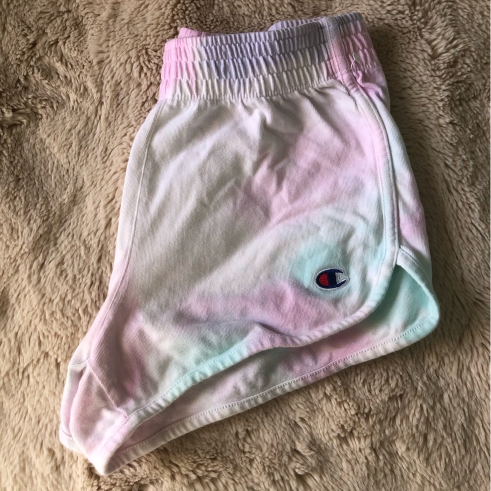 Champion Pastel Tie-Dye Shorts